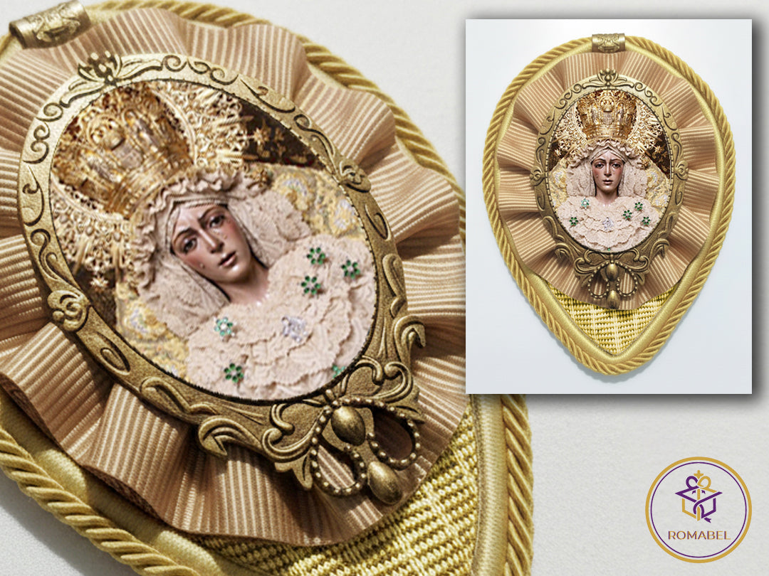 Caramba / Broche de la Virgen de la esperanza Macarena